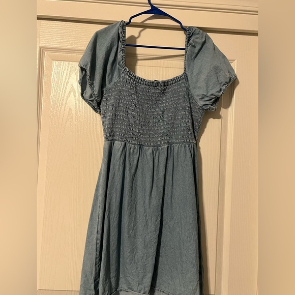 American Eagle Outfitters Blue Casual Kids Dress - Picture 5 of 5